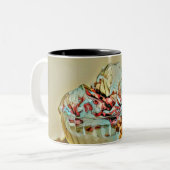 Tasse 2 Couleurs Bouchon de crème glacée (Devant gauche)