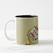Tasse 2 Couleurs Bouchon de crème glacée (Gauche)