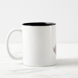 Tasse 2 Couleurs Bouchon de lapin géométrique