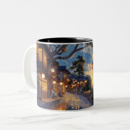 Tasse 2 Couleurs Bouchon de thé (Devant gauche)