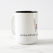 Tasse 2 Couleurs Bouchon d'échelle de l'entreprise (Devant gauche)