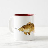 Tasse 2 Couleurs Bouchon | Musique de poisson (Devant gauche)