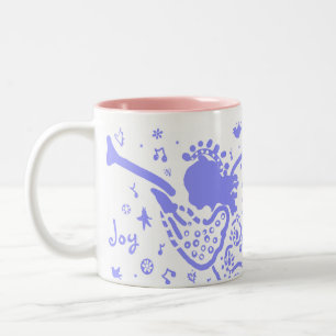 Tasse 2 Couleurs Bouchon pourpre Angel