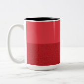 Tasse 2 Couleurs Bouchon rouge tomate - Personnalisable (Gauche)