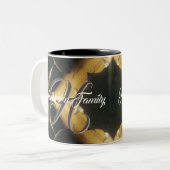 Tasse 2 Couleurs Bouchons de café personnalisés (Devant gauche)