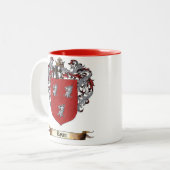 Tasse 2 Couleurs Bouclier de Ryan des bras (Devant gauche)