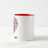 Tasse 2 Couleurs Bouclier de Ryan des bras (Centre)