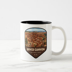 Tasse 2 Couleurs Bouclier du Parc national de Bryce Canyon