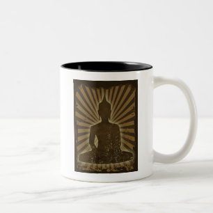 Tasse 2 Couleurs Bouddha