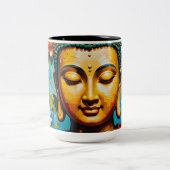 Tasse 2 Couleurs Bouddha et sa boue (Centre)