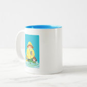 Tasse 2 Couleurs Bouddles amusants (Devant gauche)