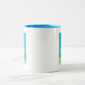 Tasse 2 Couleurs Bouddles amusants (Centre)