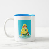 Tasse 2 Couleurs Bouddles amusants (Gauche)