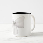 Tasse 2 Couleurs Boue blanche (Devant droit)