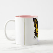 Tasse 2 Couleurs Boue-cadeau papillon (Gauche)