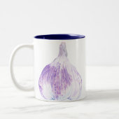 Tasse 2 Couleurs Boue d'ail pourpre (Gauche)