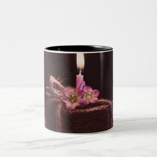 Tasse 2 Couleurs Boue d'anniversaire (Centre)