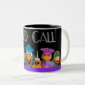 Tasse 2 Couleurs Boue d'appel d'oiseaux (Devant droit)