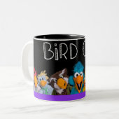 Tasse 2 Couleurs Boue d'appel d'oiseaux (Devant gauche)