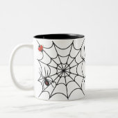 Tasse 2 Couleurs Boue d'araignée d'Halloween (Gauche)