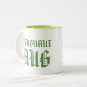Tasse 2 Couleurs Boue d'astronaute (Devant gauche)