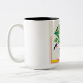 Tasse 2 Couleurs Boue de café (Gauche)