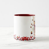 Tasse 2 Couleurs Boue de café à la poitrine à la prune (Centre)