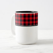 Tasse 2 Couleurs Boue de café en plastique (Devant gauche)