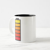 Tasse 2 Couleurs Boue de charge d'énergie (Devant gauche)