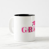 Tasse 2 Couleurs Boue de fin d'études (Devant gauche)