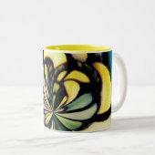 Tasse 2 Couleurs Boue de flux Tiffany (Devant droit)