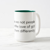 Tasse 2 Couleurs boue de législation de l'ai (Devant droit)