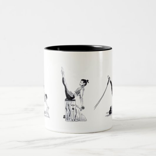 Tasse 2 Couleurs Boue de Pilates (Centre)