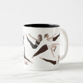 Tasse 2 Couleurs Boue de Pilates (Devant droit)