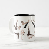 Tasse 2 Couleurs Boue de Pilates (Devant gauche)