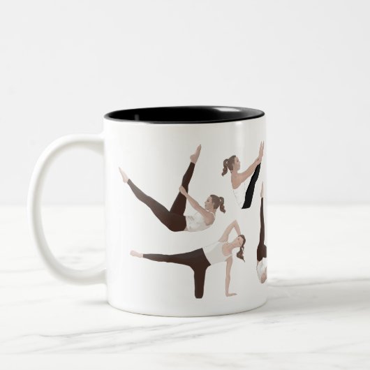 Tasse 2 Couleurs Boue de Pilates (Gauche)