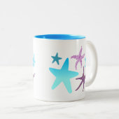 Tasse 2 Couleurs Boue de poisson-Starfish (Devant droit)