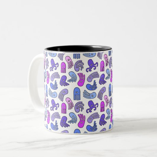 Tasse 2 Couleurs Boue de poulpe (Devant gauche)