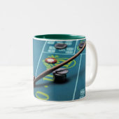 Tasse 2 Couleurs Boue de table Craps (Devant droit)