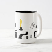 Tasse 2 Couleurs Boue de thé de haute qualité (Devant droit)