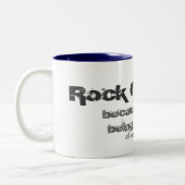 Tasse 2 Couleurs boue d'escalade (Gauche)