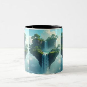 Tasse 2 Couleurs Boue d'Imaginaire de l'île flottante - La nature l