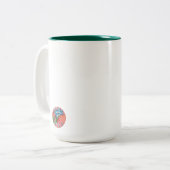 Tasse 2 Couleurs Boue d'oiseaux (Devant gauche)