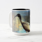 Tasse 2 Couleurs Boue d'oiseaux (Devant gauche)