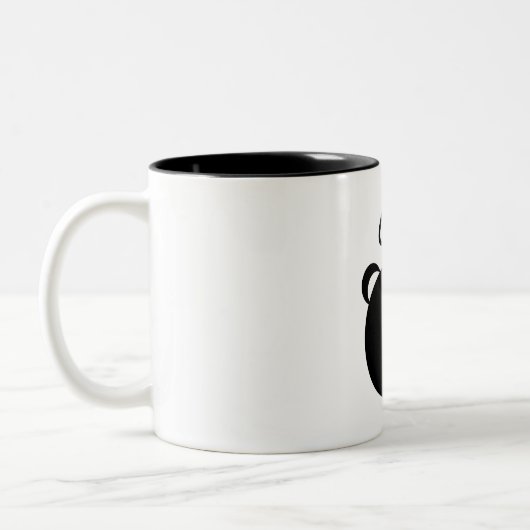 Tasse 2 Couleurs Boue d'ours grincheux (Gauche)