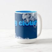 Tasse 2 Couleurs Boue nuageuse (Devant droit)