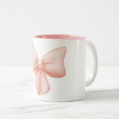 Tasse 2 Couleurs Boue rose (Devant droit)