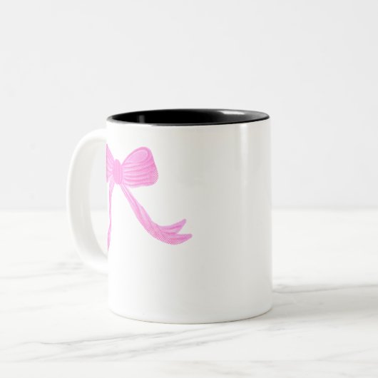 Tasse 2 Couleurs Boue rose (Devant gauche)