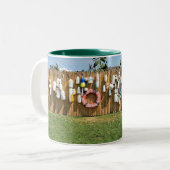 Tasse 2 Couleurs Bouées de Block Island (Devant gauche)