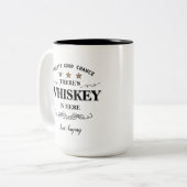 Tasse 2 Couleurs Bouffon de Whiskey (Devant gauche)